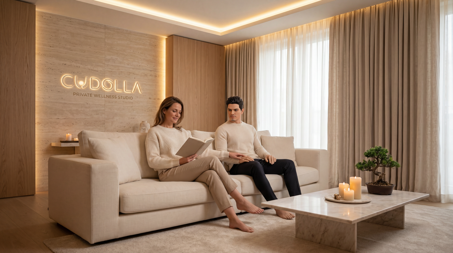 Luxury companion doll experience in a private Orlando wellness studio
